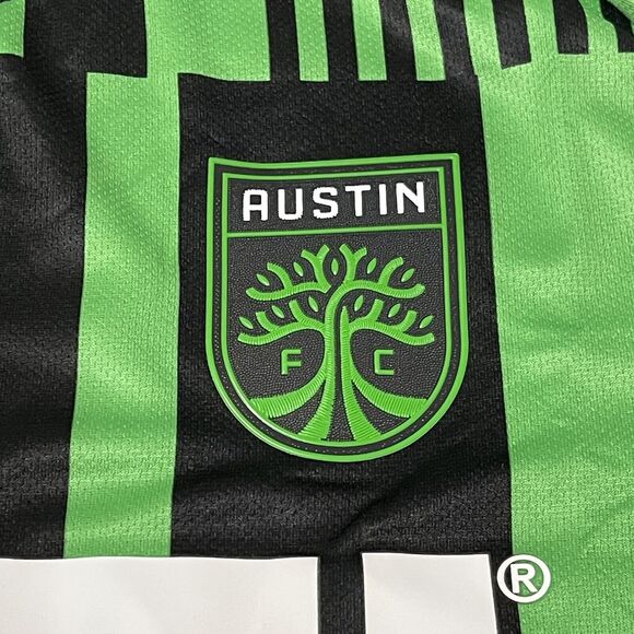 Austin FC Jersey Mens Medium Green Home Kit adidas Authentic MLS Soccer ATX - Picture 3 of 14